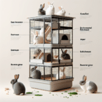 The Vertical Advantage: Benefits of Multi-level Rabbit Cages