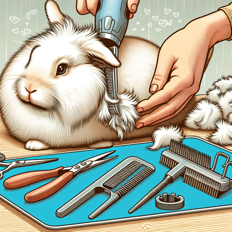 Dealing with Rabbit Fur Mats