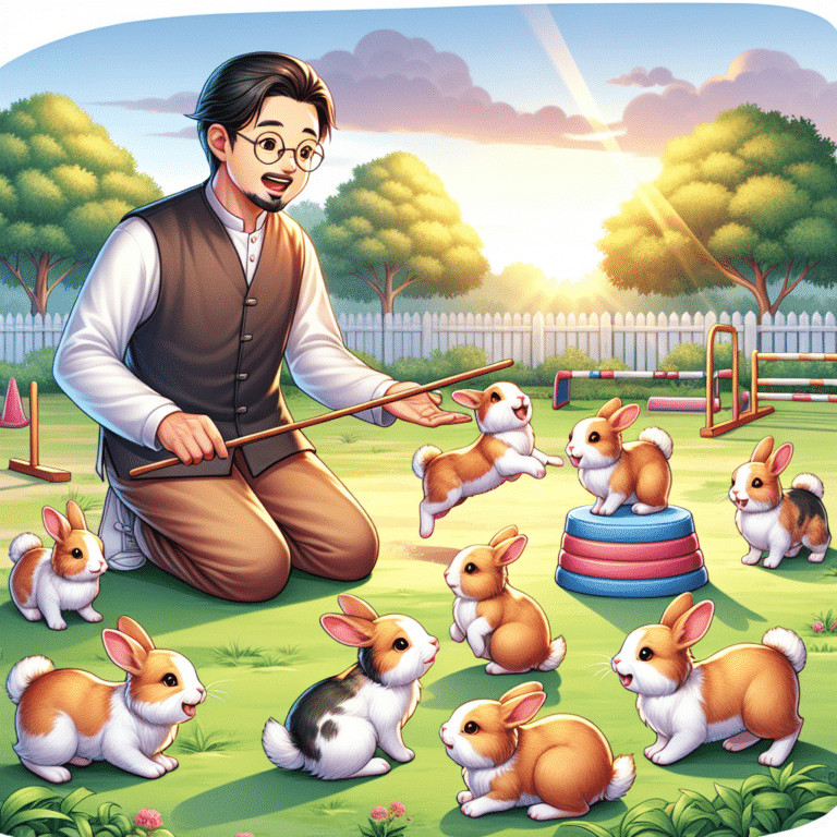 Teaching Rabbits Tricks and Commands