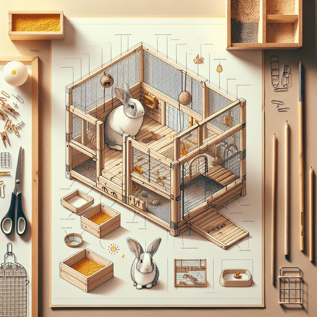 DIY Rabbit Cage Setup - Classy Characters