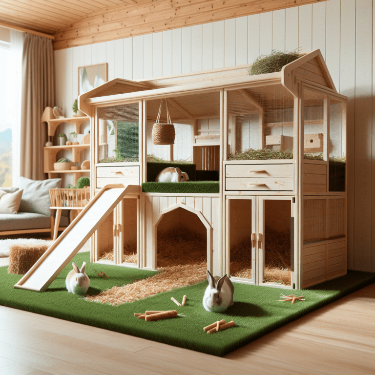 Indoor Rabbit Habitat Design