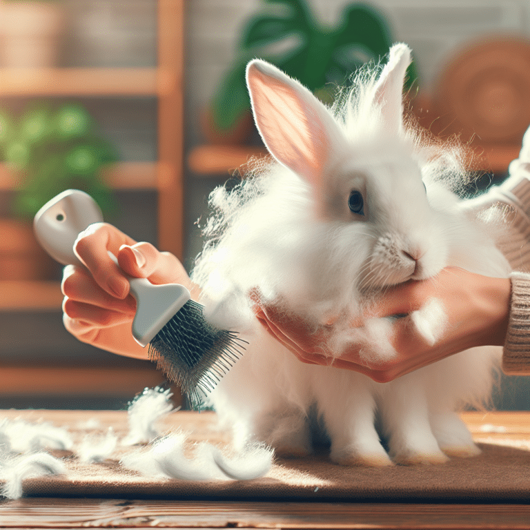 Dealing with Rabbit Fur Mats